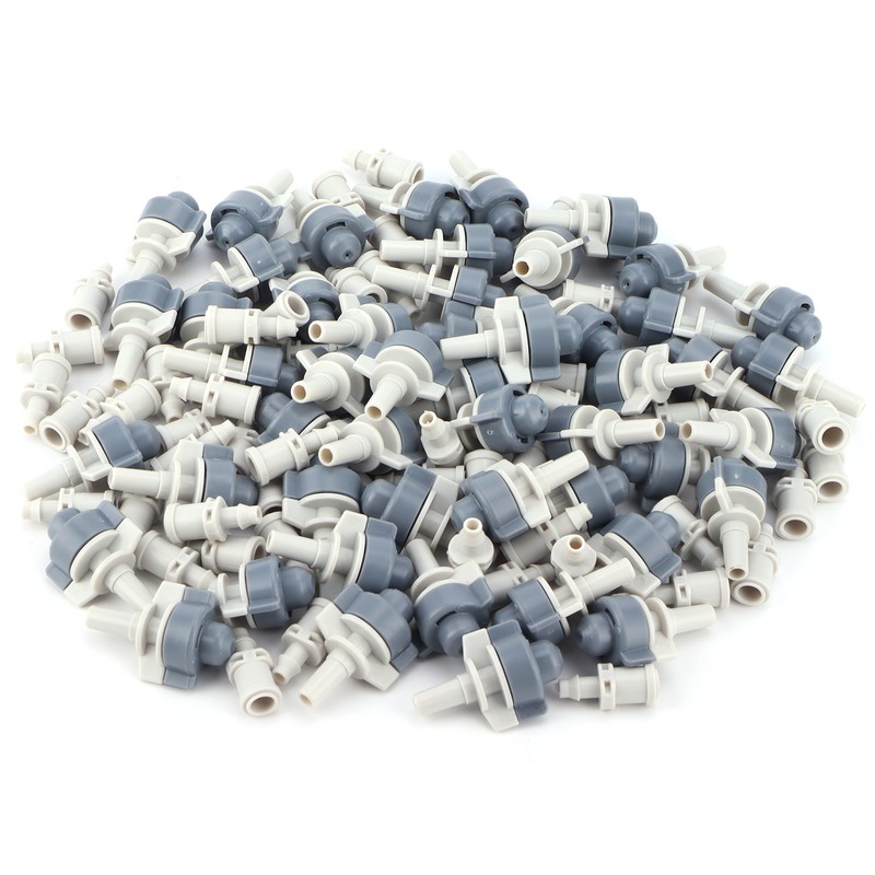 50Pcs Single Outlet Sprinkler with 50Pcs Inner Cone Large Single