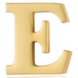 HONEY BEAR 1 x letter brooch pins A to Z, for men/women, suit shirt, gold, Copper