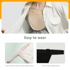 Modesty Panels for Low Cut Tops, 6PCS Lady Lace Clip-on