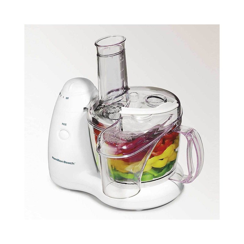 Hamilton Beach 70550RL PrepStar Food Processor with Bonus Chill Lid