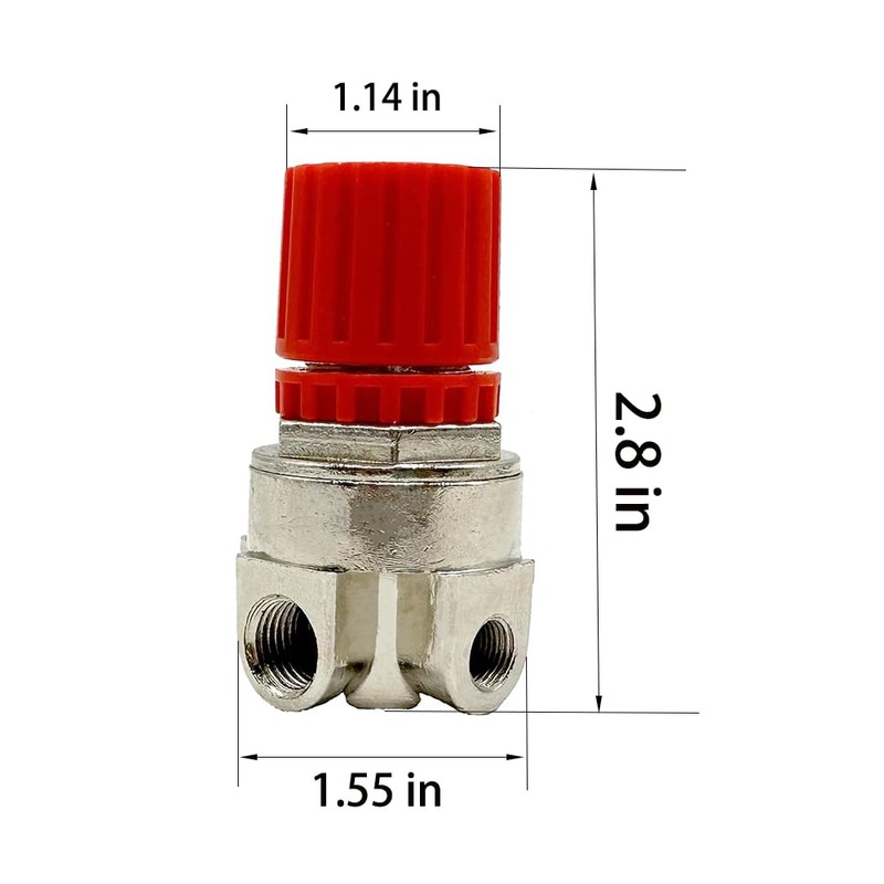 Pressure Regulator AB-9051114 for Bostitch Husky Hitachi and Craftsman Senco