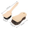 Car Wheel Tire Cleaning Brush Horsehair Interior Exterior for Leather