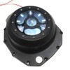 SMT-White LED Black See Through Engine Clutch Cover Compatible With