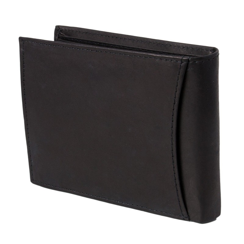 Spaß Kostet Men's Wallet German Biker Skull Leather with Engraving,