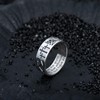 Lattd Cross Ring for Men with John 3:16 925 Sterling