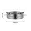 Housoutil Stackable Steamer Insert, Stainless Steel Steamer Basket, Universal Steamer