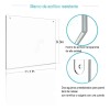 Soporte Horizontal Para Hojas De Cartas Acrílico De 4 Mm,