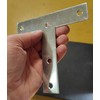 Metal Mending Tee T Plates 5in Braces Corner Bracket Plate