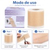3M Parches de Silicona para Cicatrices y Acné, 4cm x
