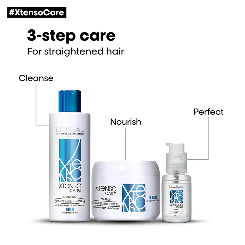 L'oreal Professionnel X-tenso Care Straight Masque - 200ml