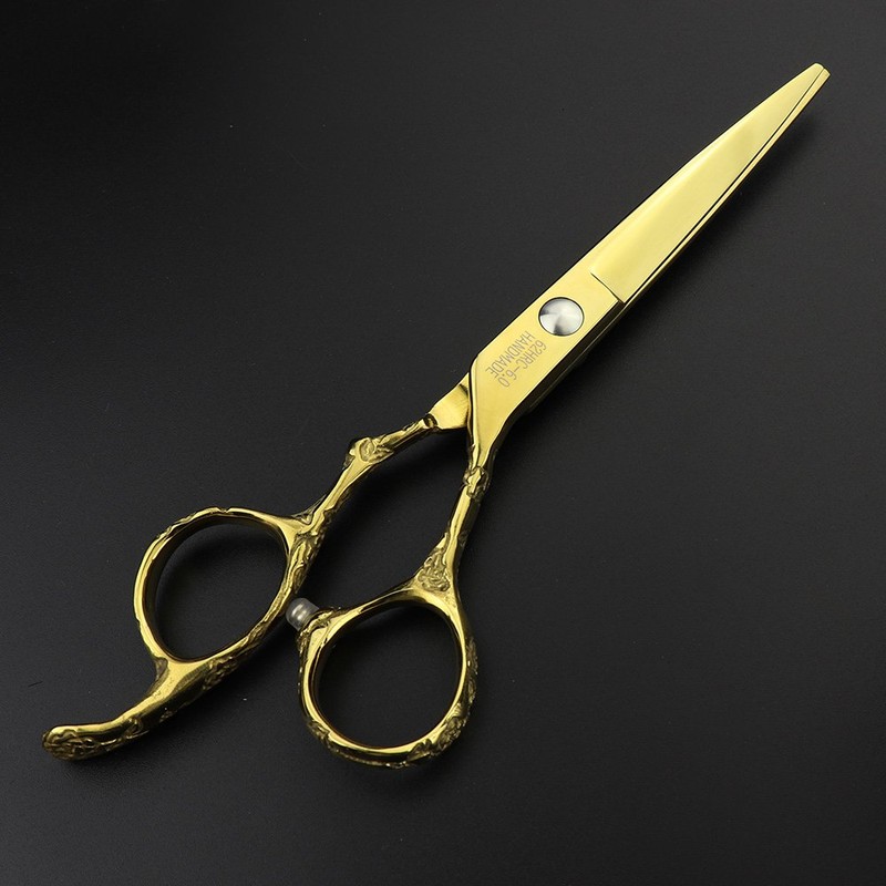 Golden Professional Hairdressing Scissors 6 Inch 7 Inch Hairdressing Scissors