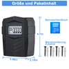 ZHEGE Key Safe with Number Code Outside, Key Safe Car,