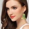 Acrylic Boot Earrings for Women Western Dangle Drop Earrings Texas