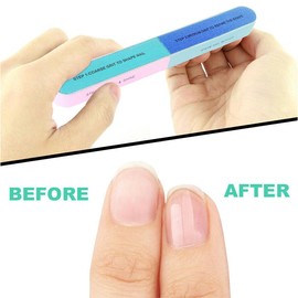 AIMALL Professional 7-Sided Nail File & Buffer - Premium Sanding Manicure Tool for Natural Nails - Portable Design for Home and Salon Use