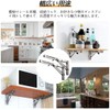 JJ Boom Shelf Brackets, L-Shaped, Stainless Steel, Folding Shelf, Hardware,