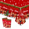 2Pcs Christmas Party Table Cover Table Cloth,137 * 274cm Christmas
