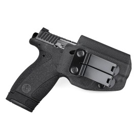 IWB KYDEX Holster Fit: Smith & Wesson Bodyguard 2.0-380 S&W Bodyguard 2.0 Holster - 2.75" Barrel Pistol | Inside Waistband Concealed Carry | Right Hand Draw, Black