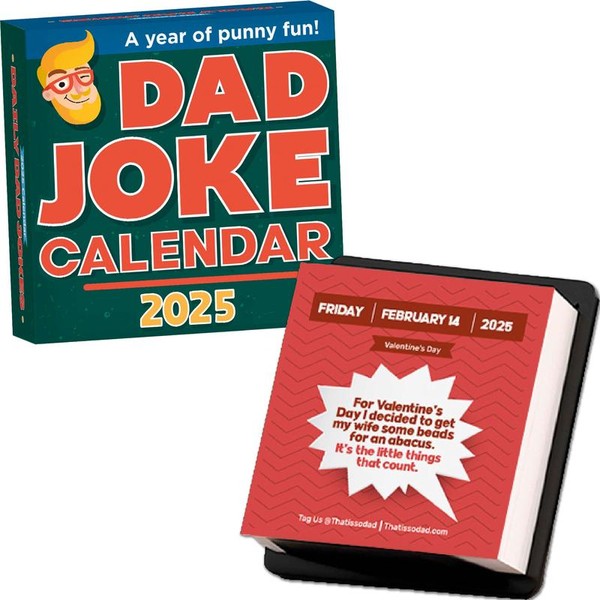 2025 Dad Joke Desktop Calendar | Daily Dad Jokes! desktop