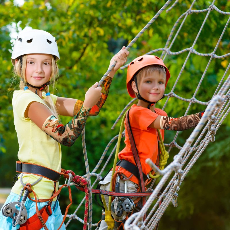 Jecery 16 fundas de tatuaje temporal para niños, fundas de
