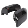 ECOTRIC Top Half Upper Driver/Passenger Side View Gloss Black Mirror