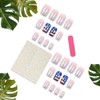24Pcs Independence Day Fake Nails, July 4th Press on Nail