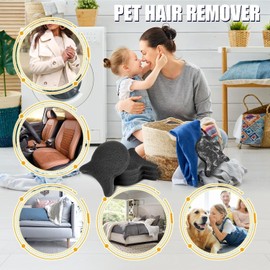 Pet Hair Remover for Laundry, Reusable Dog & Cat Hair Remover Tool, Effectively Removes Pet Hair, Lint and Dander from Bedding and Clothing, Suitable for
