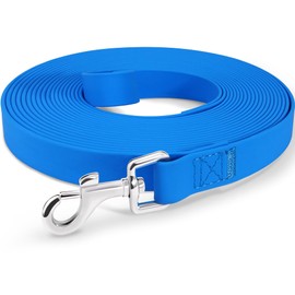 Joytale 5M 10M 15M 20M Long Line Dog Lead, Waterproof Training Lead for Medium, Large and Extra Large Dogs, Strong Long Dog Leash, Blue, 10M