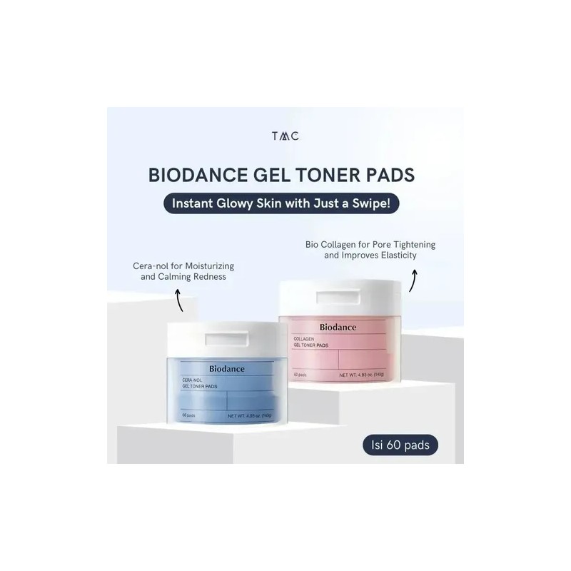 Almohadillas Faciales Biodance Cera-Nol Hidratantes Hipoalergénicas 140g