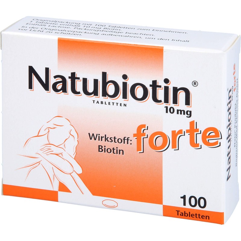Naturabiotin 10 mg forte Tablets Pack of 100