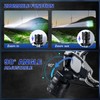 LED Rechargeable Headlamp,100000 Lumens Super Bright with XHP160,4 Modes USB