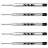 Quality Ballpoint Pen Refills, Medium Point. Compatible with Parker Ball