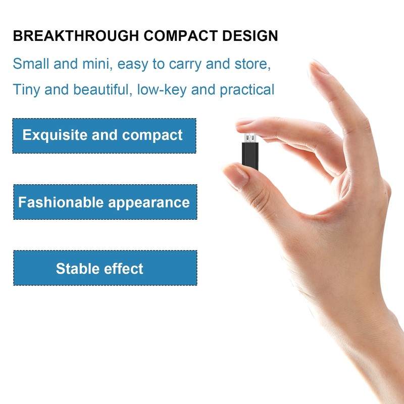 ASIRYVA 2 Pack USB C to Micro USB, USBC Type