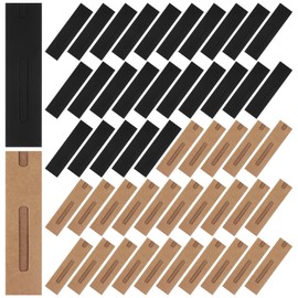 50 Pieces Ballpoint Pen Box Bag Protector for Pens Ballpoint Pen Packaging Ballpoint Box Sleeve Accessories Sleeves Office Pen for Single Holder Ballpoint Pen Available Empty Keepsake Case