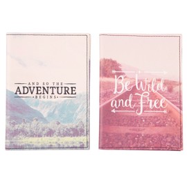 "Be Wild & Free" Passport Holder - Sass & Belle Collection - Wanderlust Adventure