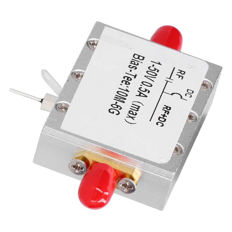 Bias Tee Module Coaxial Feed Low Insertion Loss RF DC