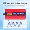 TAGEEBLU 2000 W（4000 Peak） Pure Sine Wave Power Inverter 12V