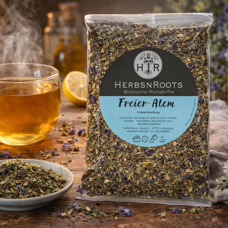 HerbsnRoots Herbal Tea for Healthy Lungs - “Free Breath” •