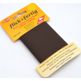 Kleiber Nylon tape for repairs Flick Plus sticker Fertig 145 cm² (25 x 5.8 cm), brown