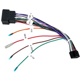 URVOLAX ISO Adaptor with DAB 12V Cable for UR90A Car Radio