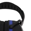 Hearing Protection Ear Muffs 24dB NRR Safety Black Blue Noise