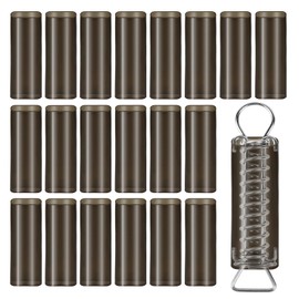 20Pcs Pool Spring Sleeve, Pool Cover Spring Sleeve, Swimming Pool Safety Cover Spring Sleeves (4.72x1.37 inches) for Pool Winter Cover Spring, Protecting Spring for In-Ground Pool Cover