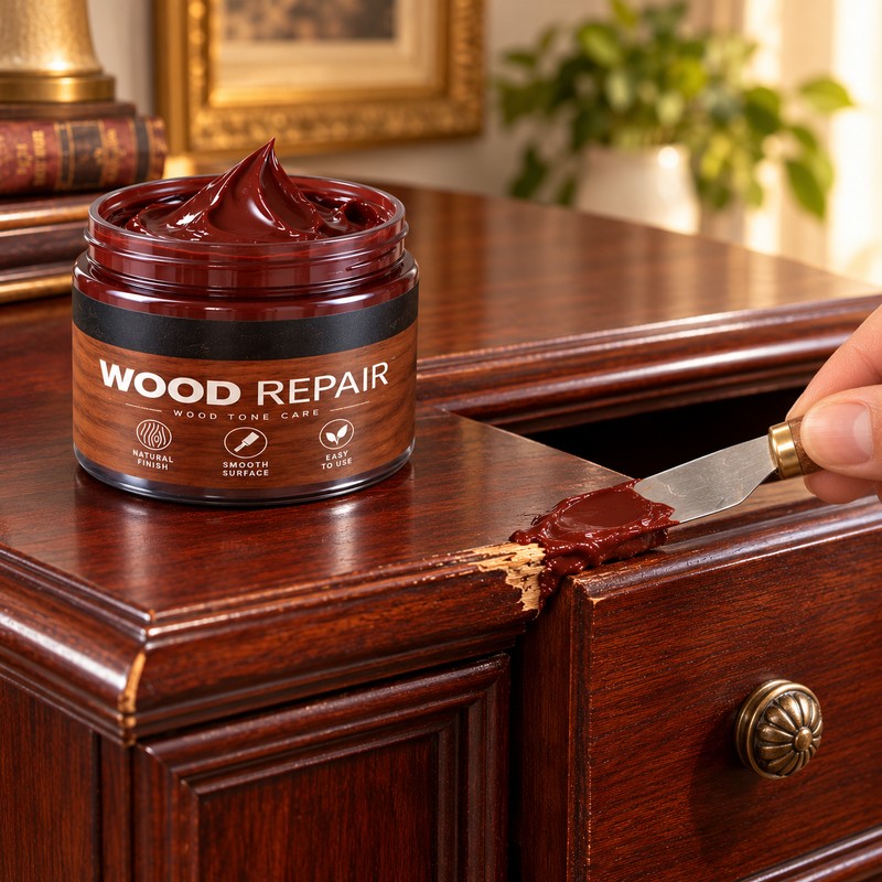 Wood Repair Paste for Furniture & Floors – 6 Color