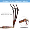 JM 3 Pack Oprah Style Reading Glasses for Women Men,