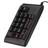 19-key 3-Color USB Numeric Keypad Mechanical Touch Feeling 10 Million