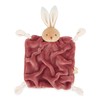 Kaloo - Comforter Rabbit Bordeaux 24 cm - Flat Baby