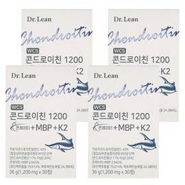 Dr.Lin Chondroitin 1200 Conrity MBP K2 1 box Song Joong-ki Chondroitin 30 tablets, 4 units / 닥터린 콘드로이친 1200 콘레이티 MBP K2 1박스 송중기 콘드로이친 30정, 4개