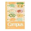 Showa Notebook, Doraemon Notebook, Campus, Dots, A-Ruled, 5 Pack, Japanese