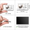TRIOSK Fridge Magnets Motivation Sayings Magnet Cat Funny Luxury Life