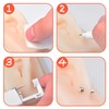 VNIDJGB 2 Pcs Ear Piercing Kit,Painless Safety Self Ear Piercing