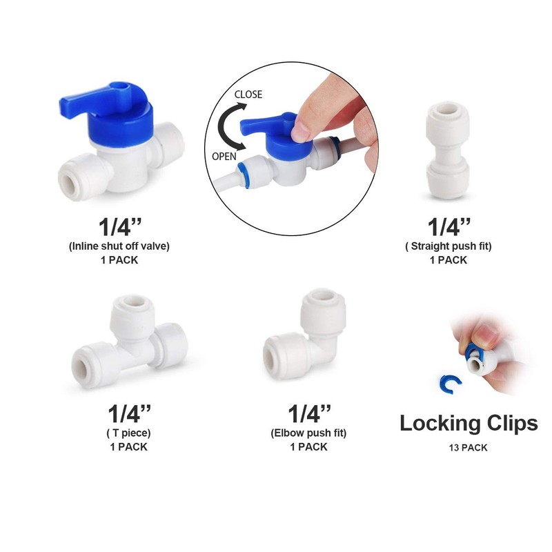 Lemon Filter 15 m Water Inlet Pipe Universal Connection Set